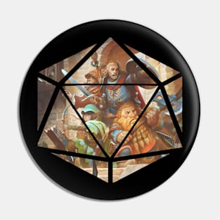 Dungeons and Dragons Party Pin