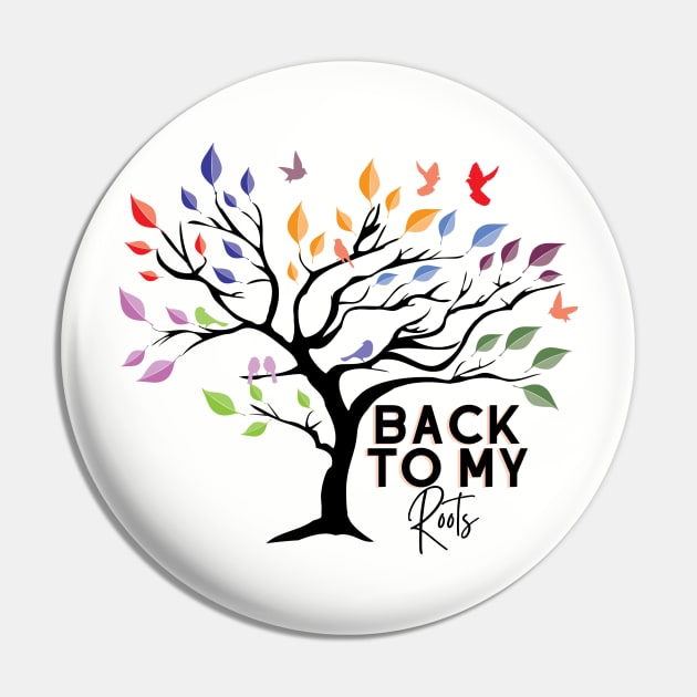 Back to my Roots Pin by ThePawPrintShoppe