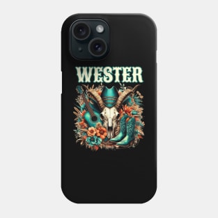 wester cowboy Phone Case