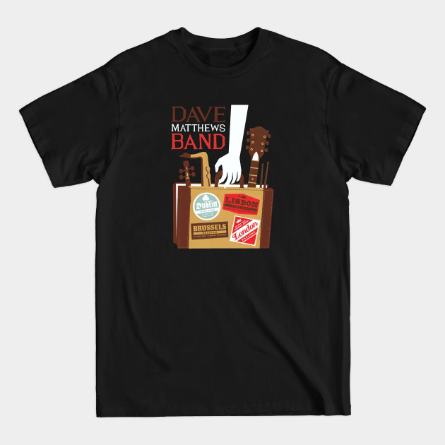 dave goes to europe - Dave Matthews Band - T-Shirt dave goes to europe - Dave Matthews Band - T-Shirt