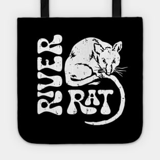 River Rat - White Rat Tote