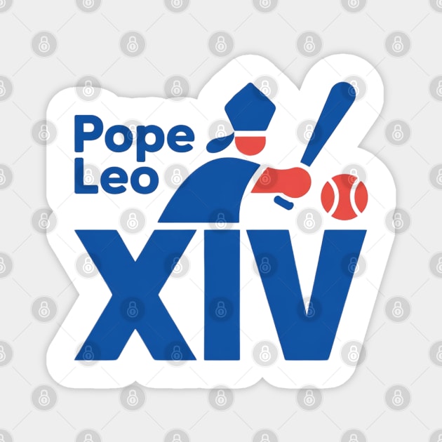 Pope-Leo Magnet by Creatifly Graphic Tees