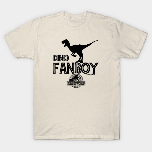 Discover Dino Fanboy - Jurassic World - Jurassic World - T-Shirt