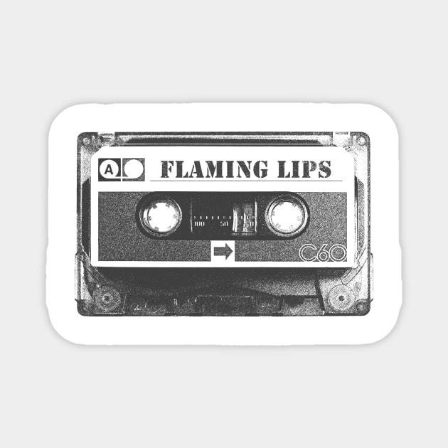 Flaming Lips - Flaming Lips Old Cassette Pencil Style Magnet by Gemmesbeut