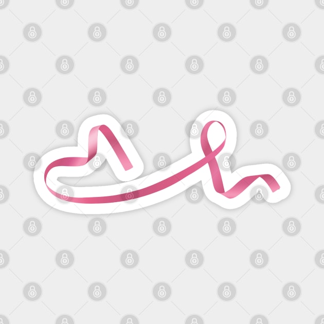 Breast Cancer Magnet by treszure_chest