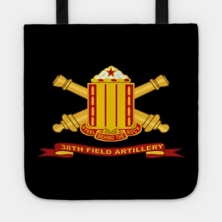 38th Field Artillery w Br - Ribbon Tote