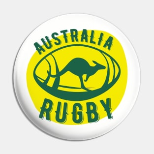 Australia Rugby - Straya Wallaby Rugby Gift for Rugby lovers who adore Australia. Pin