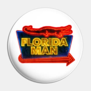 Florida Man netflix mini series themed graphic design by ironpalette Pin