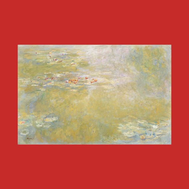 The Water-Lily Pond - Claude Monet by KargacinArt