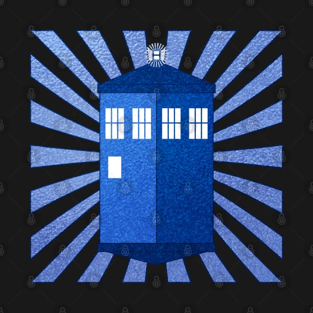 TARDIS - Stained Glass by Sterling_Arts_Design