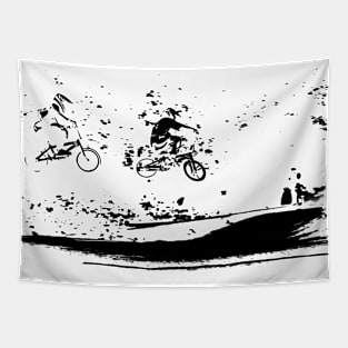 bmx race Tapestry