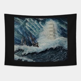 THE FLYING DUTCHMAN AND THE HAND OF DOOM Tapestry