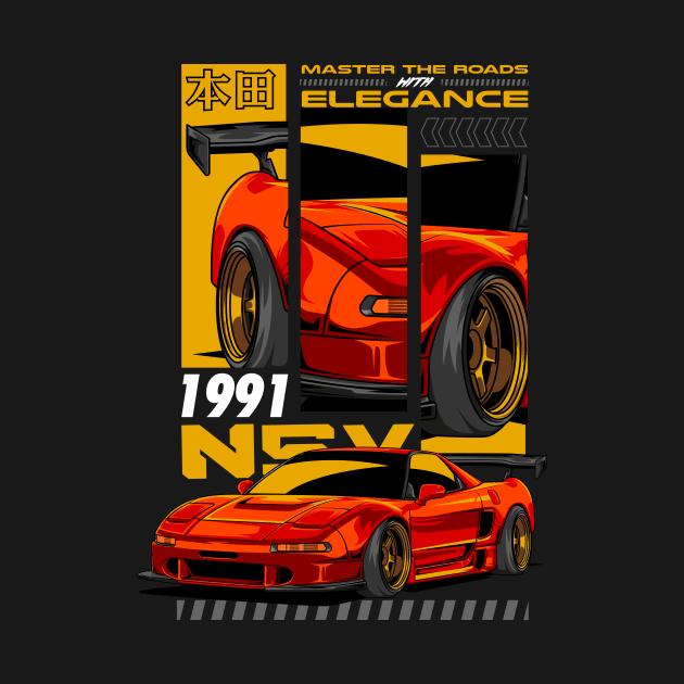 Iconic NSX JDM Car by milatees