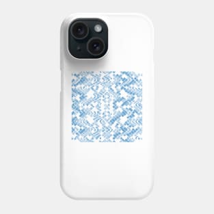 Classic Blue Abstract Phone Case