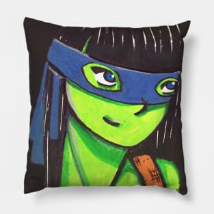 Leonardo Girl Pillow