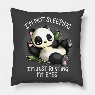 Resting Panda Pillow