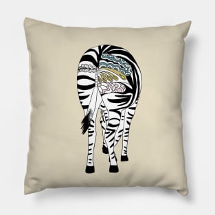 Buntes Zebra pastell Pillow