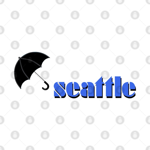 seattle rain by amigaboy