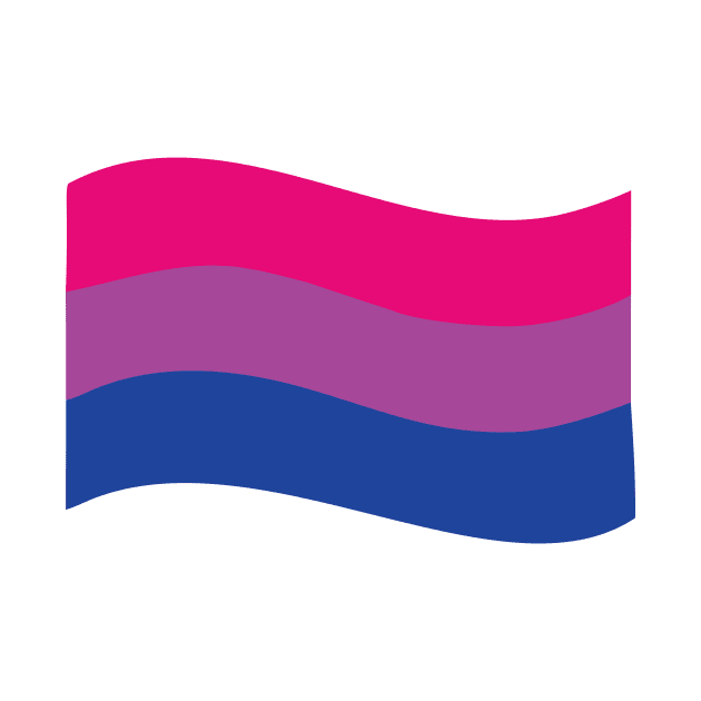 Bisexual Emoji Flag by Adadita