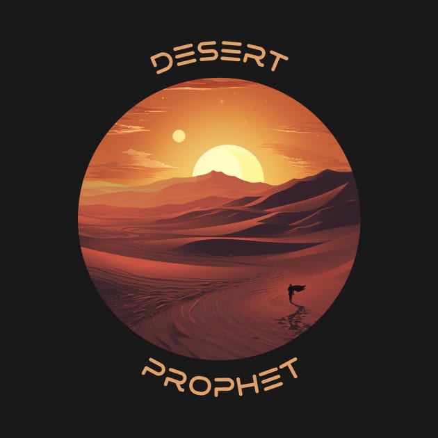 Desert Prophet science fiction by Tip Top Tee's