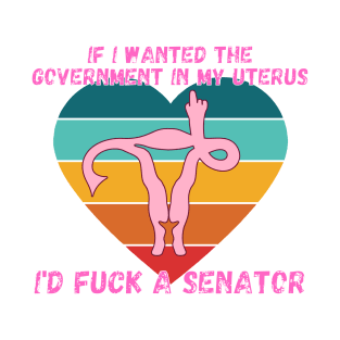 If I Wanted The Government In My Uterus Shirt T-Shirt