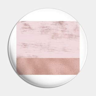 Rose gold street concrete II Pin