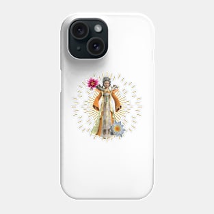 The princess with lotus flowers Phone Case