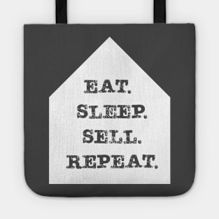 eat sleep sell repeat Tote