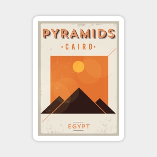 Egypt Poster Design Magnet