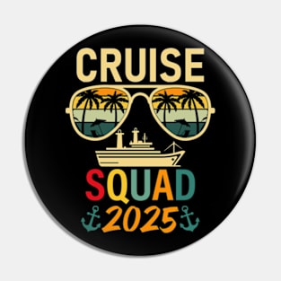 Cruise squad family 2025 summer vacation Pin