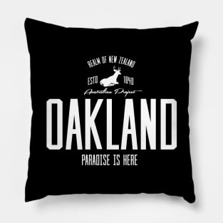 New Zealand, Oakland Pillow