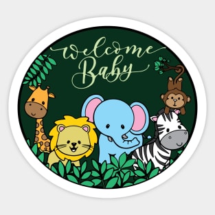 Cute Baby Girl Gems Stickers #8678 :: Baby Stickers