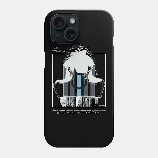 Intolerance & Hate mondays version 5 Phone Case by Frajtgorski