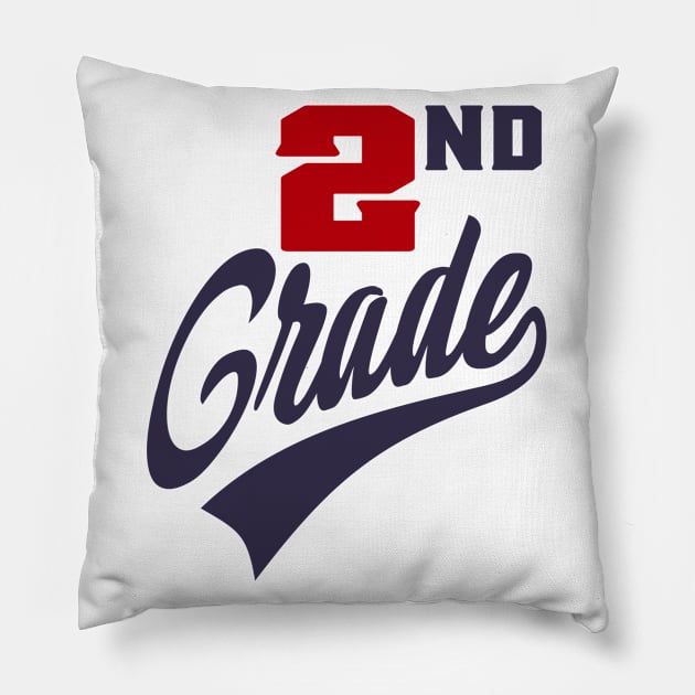 2nd Grade Pillow by C_ceconello