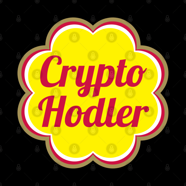 Crypto Hodler Lollipop Original Small Logo by felixbunny