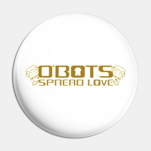 O'BOTS Spread Golden Love Pin