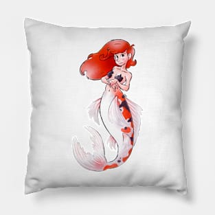 Koi Mermaid Pillow