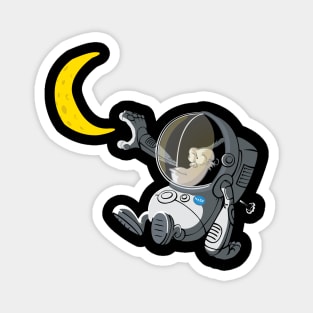 Space monkey Magnet