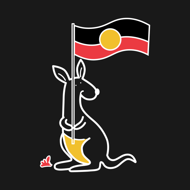 Australian Aboriginal Flag by novaya