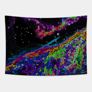 Black Panther Art - Glowing Edges 459 Tapestry