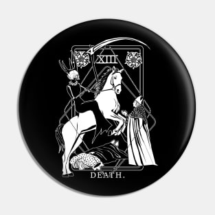 Death tarot card Pin