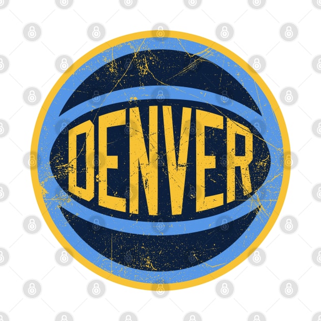 Denver Retro Ball - White by KFig21