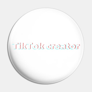 tiktok creator Pin