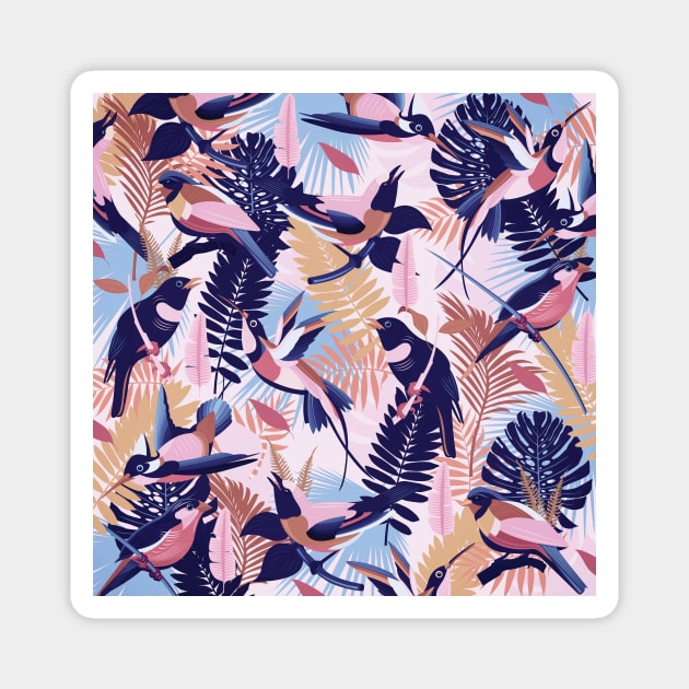 Bohemian Paradise Birds II. Magnet by matise