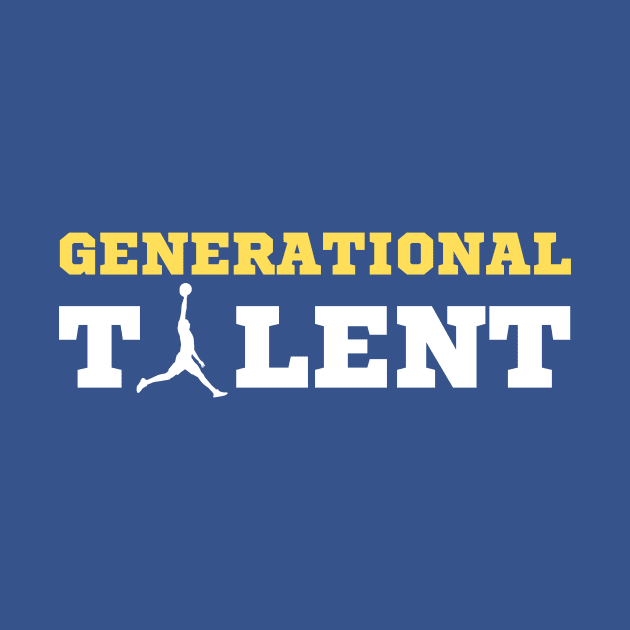 Generational Talent - Basketball by Arch City Tees