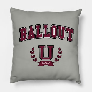 University Of Ballout Pillow