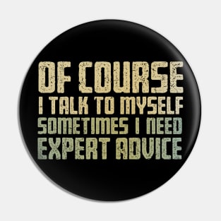 Expert Advice Pin