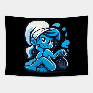 smurfette 3 Tapestry