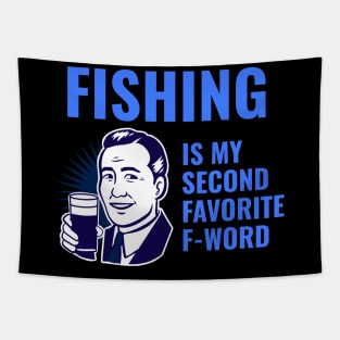 Fishing is my second favorite f-word Tapestry