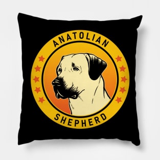 Anatolian Shepherd Dog Portrait Pillow